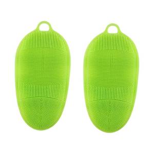 lot 14250 image: Healifty 2Pcs Body Scrubber Bath Mitt Set for Exfoliating and Massaging Skin Shower Gloves for Deep Cleaning and Spa Use Gentle Bath Brush for Smooth Skin 8.7X4.3 Inch