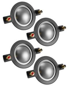 lot 14252 image: Diaphragm Kit Replacement Fit for Timpano Tempesta TPT-RPDH2000 TPT-DH2000 Speaker Horn Driver, 4Pcs