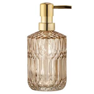 lot 14260 image: YunNasi Soap Dispenser with Pump, Refillable Liquid Hand Soap Dish Soape Dispensers for Bathroom Counter, Kitchen Sink (Amber)