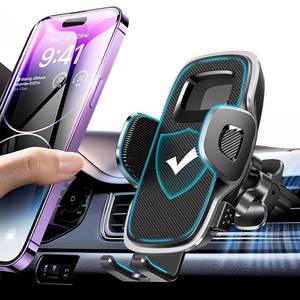 lot 14293 image: Hoarahloux 2026 New Car Vent Phone Holder Thick Cases Friendly Rotatable Universal Phone Mount for Your Car with Wide Clamp, Car Phone Holder Mount for iPhone 17 Pro Max 15 14 13 Samsung S25
