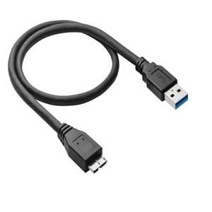 lot 14322 image: 3FT External Hard Drive Cord, Replacement USB 3.0 to Micro-B Super Speed Charge SS Cable for Western Digital WD My Passport, Seagate, Toshiba Canvio, Samsung S5Note 3, LaCie, Maxone, Elements and More