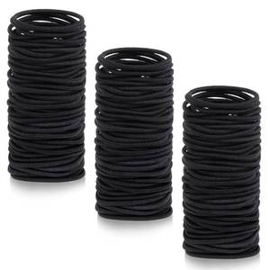 lot 14370 image: Anezus 250 Pcs Black Elastics Small Hair Ties Elastics Small Hair Rubber Bands Accessories Ponytail Holders for Women Girls Baby Toddlers Men with Thick Straight Curly Hair, 3 mm