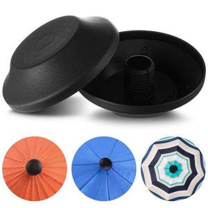 lot 16097 image: Aliceset 2 Pack Patio Umbrella Tip Caps Replacement Part Outdoor Patio Umbrella Top Screw Cap Replacement Parts Accessories