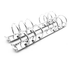 lot 16123 image: Shuokecrafts 2 Pieces 6-Hole Ring Binder Mechanisms Replacement Kit for Binder Planners (Personal A6 30mm)