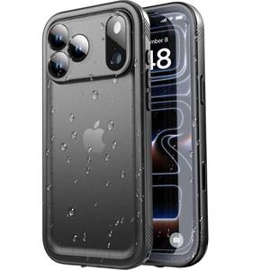 lot 20049 image: SPORTLINK for iPhone 17 Pro Case - IP68 Waterproof Military Protective Full Body Heavy Duty Shockproof 360 Sealed Dustproof with Camera Screen Protector Phone Cover for iPhone 17 Pro 6.3in Black