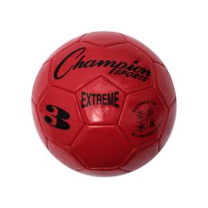 lot 20092 image: Champion Sports Extreme Series Composite Soccer Ball for Adults Sizes 3, 4, 5 in Multiple Colors