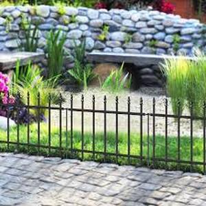 lot 3111 image: Orehogar Garden Fence 10 Panel Set SQF1511-10