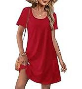 lot 6016 image: Ofeefan Coral Red Short Sleeve T-Shirt Size XL