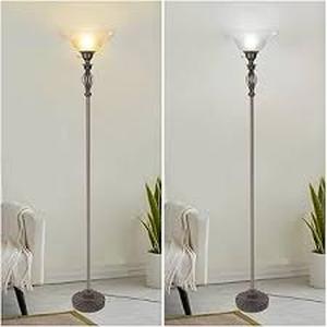 lot 13397 image: LED Floor Lamp with Rotary Switch