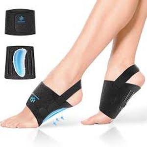 lot 14235 image: Healbecux Arch Support Brace and Foot Compression Bands Set