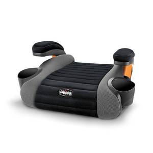 lot 9939 image: Chicco GoFit Backless Booster Car Seat - Shark