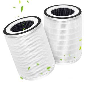 lot 9944 image: 2 Pack True HEPA KILO Filter For Afloia KILO, KILOPLUS, KILOPRO, MIRO, MIRO PRO and MORENTO MR-Kilo, Kalo Air Puri-fier, 360° 3-Stage Filtration for Bedroom Large Room Odor Dust Pollen Smoke