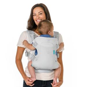 lot 18312 image: Infantino Flip 4-in-1 Light & Airy Convertible Baby Carrier, Adjustable, Ergonomic Babywearing, Registry Essential, Baby Carrier for Newborn to Toddler