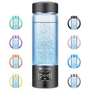 lot 18319 image: Hydrogen Water Bottle Generator with SPEPEM��Portable Molecular Hydrogen Rich Water Machine, Rechargeable,5000 ppb,LED Timer for Home, Office, Travel, Sports,Birthday & Christmas Gift