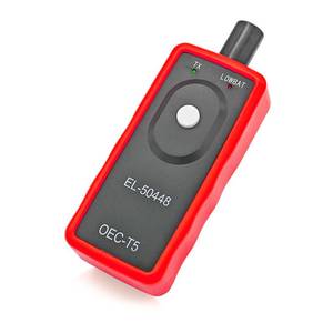 lot 18336 image: AICEL TPMS Relearn Tool for Car Tire Sensor, EL-50448 Tire Pressure Monitor Sensor Activation Reset Tool OEC-T5, System Programming Training for Most Series Vehicles (Red)