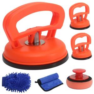 lot 1692 image: Dent Remover Tool for Car, Car Body Repair Dent Removal Tools, Orange Suction Cup Dent Puller, Hail Damage Repair Kit Dent Puller Tool