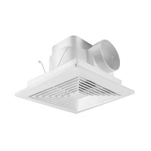 lot 1725 image: HNRLOY Bathroom Exhaust Fan for Ceiling,Household Bath Vent Ventilation Fan,110 CFM,4-in Duct,1.0 Sones Quiet Operation,13W Energy-Saving 12in Plastic Panel Shower Vent Extractor,10inx10in Mounting Hole