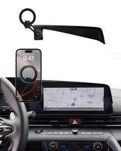 lot 4090 image: PZK Car Phone Holder for Hyundai Elantra 2021-2025 2026 SESELSportLimitedN Line Accessories Custom 8-Inch10.25-Inch Screen Car Phone Mount Compatible with Magsafe 360° Rotating Extension Rod
