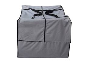 lot 5088 image: acoveritt Outdoor Square CushionCover Storage Bag, Protective Zippered Storage Bags with Handles, 32ftftL x 32ftftW x 24ftftH