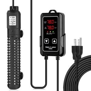 lot 5096 image: Aquarium Heater for Fish Tank 300W Fish Tank Heater External Temperature Control Intelligent Leaving Water Automatically Stop Submersible Heater for Fish Tank 20-75 Gallons Freshwater Saltwater