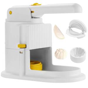 lot 6139 image: Manual Dumpling Maker with Wrapper Press, 3-in-1 Home Dumpling Mold, Easy Clean Dumpling Making Kit for Ravioli, Pierogi, Empanada, Bun, Chinese Pastry - Beginner Friendly
