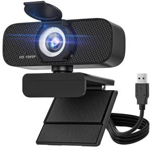 lot 6172 image: SZGIARUY Webcam for PC with Microphone, 1080P Computer Camera with Auto-Focus and Low Light Correction, Plug and Play USB Camera for LaptopDesktop, Noise-Reducing Mic for ZoomSkypeTeamsOnline Classes