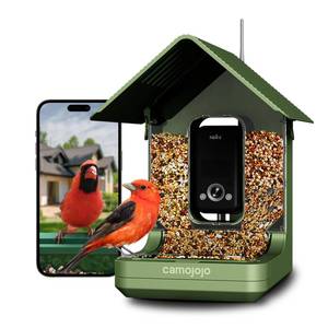 lot 6176 image: Hibird 4K HD Smart Bird Feeder with Camera, 2.4G5G Dual WiFi Wireless Outdoor, Auto Higher Resolution Bird Video Capture, AI Identify 10000 Species, 1080P Live Function for Everyone