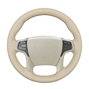 lot 6191 image: MEWANT Steering Wheel Cover for Toyota Sienna 2011-2014 Hand-Stitched Steering Wheel Wrap