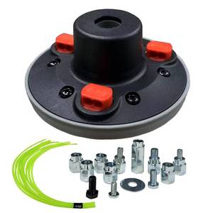 lot 6197 image: SIMUSI Universal Weed Eater Head, Easy Load String Trimmer Head Replacement Weed Wacker Head for Echo, Ego, Dewalt, Stihl, and Husqvarna, Includes 12pcs 1FT-0.095in Trimmer Line