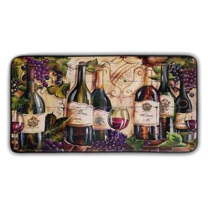 lot 6240 image: Kawani Grapes Wine Rugs for Kitchen Floor 39x20 Inch Wine Bottle Rugs Absorbent Kitchen Mat and Rug for Home and Kitchen and Office Decor Memory Foam Mat Non-Skid�