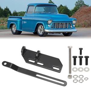 lot 6267 image: WIKIBB Alternator Mounting Bracket for 1955-1962 Chevrolet Truck Pickup and Car Engine Bracket for Apache Cameo Bel Air Impala 210 150 with 235 261 L6 Engine, Black
