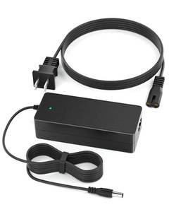 lot 6336 image: VHBW 42V 2A Electric Scooter Charger�Compatible with GoTrax GXL V2, Apex, XR Ultra, Electric Scooters with 36V Lithium Battery - Round DC Plug (Not 3-Prong or XLR)