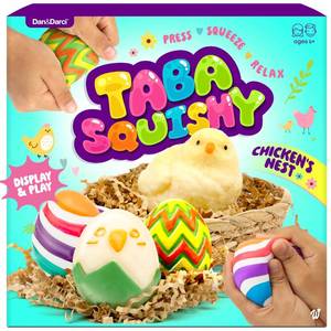 lot 11169 image: Taba Squishy Chicken Nest Egg Kit - Birthday Gift for Kids, Teens - Gifts for Boys and Girls Ages 7 8 9 10 11 12 - Taba Squishies Gift - Squeeze Toys - Squishys Fidget Toys