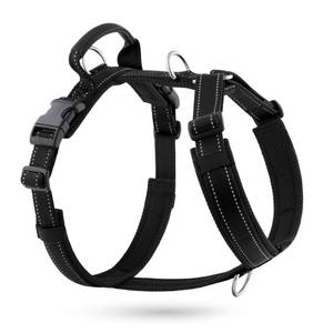 lot 11170 image: APakBak No Pull Dog Harness with Handle, Soft Mesh Padded Adjustable for Small Medium Large Dogs  Reflective Easy Walk Harness with Front Clip for Training, Running and Outdoor (Black, S)