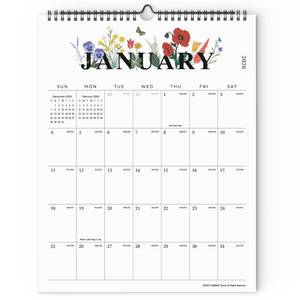 lot 12015 image: Calendar 2026, Cabbrix Wall Calendar 2026, Runs from January 2026 to December 2026,12 x 15 Inches, Twin-Wire Binding, Perfect for Organizing and Planning