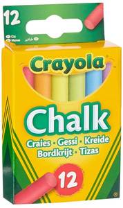 lot 12041 image: Crayola - Anti Dust Assorted Chalk