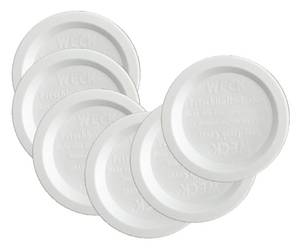 lot 12072 image: Weck Keep-fresh Lids Pack Of 6