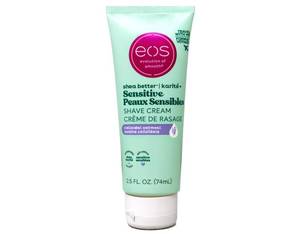 lot 12074 image: EOS Shea Better Shave Cream Sensitive Skin Colloidal Oatmeal Travel Size 2.5 fl oz