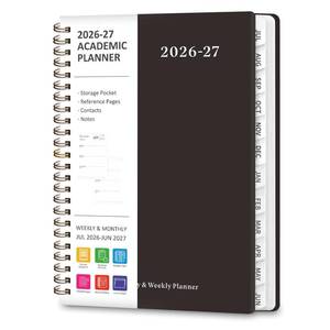 lot 12104 image: Planner 2026-2027, Weekly and Monthly Academic Year Calendar Planner, July 2026 - June 2027, Daily Agenda Book for Office School Supplies, A5(6.3ftft x 8.5ftft)