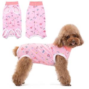 lot 12389 image: Coppthinktu Recovery Suit for Dogs After Surgery, Dog Onesie Surgery Recovery Suit for Female Spay, Soft Male Surgical Pajamas Bodysuits for Small Medium Puppy to Anti Licking Dog Cone Alternative