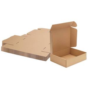 lot 13459 image: MEBRUDY 11x9x3 Inches Shipping Boxes Pack of 25, Small Corrugated Cardboard Box for Mailing Mailer Packing, Brown