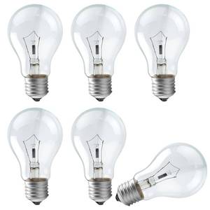 lot 14387 image: RUGACCG Incandescent Light Bulb, A19 E26 Medium Base, Dimmable, Soft White - 6 Count
