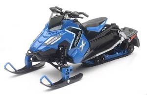 lot 14404 image: New-Ray 57784 Polaris 116 800 Switchback Pro-X Snowmobile, White