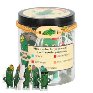 lot 14408 image: MEBRUDY 90 Positive Pickle Affirmation Cards Jar with NFC, Mothers Day Birthday Gifts for Mom, Women, Teenage, Adults, Teachers, Sisters, Friends, Teen Girl Cute Trendy Stuff