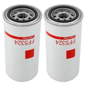 lot 14449 image: FF5324 Fuel Filter (Replaces FF100-2) Compatible with Caterpillar, Freightliner, Peterbilt, Ford C7, C9, 3126 Engines AirDog I, II, II-4G Fuel Systems,1R-0751 P551315, BF46176, 33420(2 Pack)