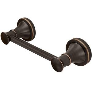lot 14456 image: Hoimpro Wall Mounted Rustproof Toilet Tissue Paper Holder Bathroom Accessories Toilet roll Paper Hanger, Oil Rubbed Bronze