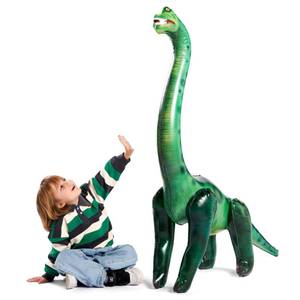 lot 14457 image: JOYIN 51in Brachiosaurus Inflatable Dinosaur Toy for Party Decorations, Birthday Party Gift, Gift for Kids and Adults