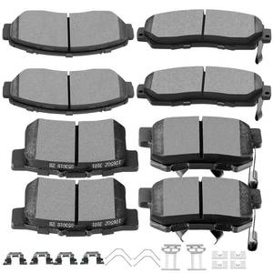 lot 14458 image: SCITOO D1521 D1086 Front Ceramic Rear Semi-Metal Brake Pads Sets Fit For Honda Accord Crosstour 2011,For Honda Crosstour 2012-2015,For Honda CR-V 2012-2016