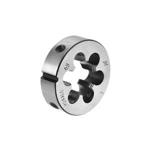 lot 14494 image: uxcell M24 X 1.5 Metric Round Die, Machine Thread Left Hand Threading Die, Alloy Tool Steel Screw Thread Cutting Die