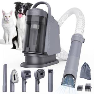 lot 19323 image: Dog Grooming Kit, FurEase Dog Grooming Vacuum with Dog Clippers for Grooming, 13000Pa Powerful Dog Vacuum for Shedding Grooming with 5 Pet Grooming Tools